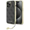 Image de Guess 4G Charms Collection - Coque iPhone 15 Pro (gris)