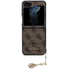 Image de Coque Pour Samsung Galaxy Z Flip 5 Édition 4g Charm Avec Pendentif Marron Guess