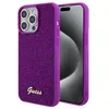 Image de Coque Guess Disco Metal Script pour iPhone 15 Pro - Fuchsia