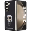 Image de Coque Pour Galaxy Z Fold5 En Silicone Rigide Ikonik Noir Karl Lagerfeld