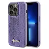 Image de Guess Sequin Script Metal - Coque pour iPhone 13 Pro (violet)