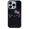 Image de Coque de telephone - Hello Kitty - IML Kitty Face - Noir - Souple - Compatible iPhone 15