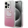Image de Coque de telephone - Hello Kitty - iPhone 13 Pro - IML Gradient - Kitty Head - Rose