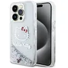 Image de Coque de téléphone - Hello Kitty - iPhone 15 Pro - Argent - Souple - Glitter
