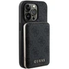 Image de Pack Coque Pour Iphone 13 Pro Magsafe Saffiano Motif 4g Et Powerbank 5000mah Noir Guess