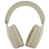 Image de Casque audio sans fil bluetooth 5.3 ipx4 effet saffiano arceau ajustable guess dorée GUBHK1SATSD
