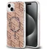 Image de Coque Guess IML GCube MagSafe pour iPhone 15 Plus - Brown