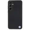 Image de Coque Pour Samsung Galaxy S24 Plus En Cuir Compatible Avec La Charge Sans Fil Noir Bmw