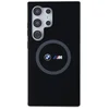 Image de Coque Pour Samsung Galaxy S24 Ultra Compatible Magsafe Avec Motif Imprimée Ronde Noir Bmw