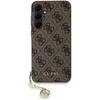 Image de Coque Pour Samsung Galaxy A35 5g Édition 4g Charm Avec Pendentif Marron Guess