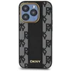 Image de Coque Pour Iphone 15 Pro Max Compatible Magsafe Motif À Carreaux Ultra-chic Noir Dkny