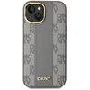 Image de Coque Pour Apple Iphone 15 Compatible Magsafe Motif À Carreaux Ultra-chic Beige Dkny