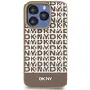 Image de Coque De Protection Pour Iphone 15 Pro À Bande Inférieure Magsafe Marron Dkny