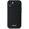 Image de Coque Pour Iphone 14 Magsafe Élégante Avec Logo En Métal Noir Dkny