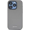 Image de Coque Pour Iphone 15 Pro Magsafe Élégante Avec Logo En Métal Gris Dkny