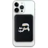 Image de Batterie Externe Magsafe 5000mah Avec Motif Karl Et Choupette Heads Noir Karl Lagerfeld