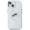 Image de Coque Pour Iphone 15 Imprimé Iml K Et Ch Compatible Magsafe Transparent Karl Lagerfeld