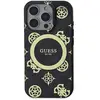 Image de Coque Arrière Pour Iphone 16 Pro À Motif Pivoine 4g Magsafe Blanc Guess