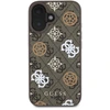 Image de Coque Pour Iphone 16 Compatible Magsafe Édition 4g Peony Ultra-chic Marron Guess