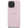 Image de Coque Arrière Pour Iphone 16 Pro À Texture Grainé Magsafe Rose Guess