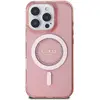 Image de Coque De Protection Pour Iphone 16 Pro Max Strass Ring Magsafe Rose Guess