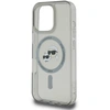 Image de Coque Pour Iphone 16 Pro Max Imprimé Iml K Et Ch Compatible Magsafe Noir Transparent Karl Lagerfeld