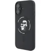 Image de Coque Pour Iphone 16 Plus Magsafe Antichocs Motif Karl Et Choupette Noir Karl Lagerfeld