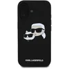 Image de Karl Lagerfeld Liquid Silicone Double Heads MagSafe Zadní Kryt pro iPhone 16 Plus Black