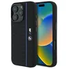 Image de BMW Silicone Hexagon Blue Line Case with MagSafe for iPhone 16 Pro Max 6.9 Black - BMHMP16X23SHEB