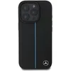 Image de Coque Pour Iphone 16 Pro Magsafe Antichocs Motif Bande Verticale Noir Mercedes