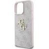 Image de Coque - Guess - iPhone 16 Pro - Logo 4G - Rose - Protection Durable