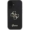 Image de Coque Pour Iphone 16 Paillettes Avec Logo En Métal Noir Guess