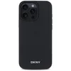 Image de Coque Pour Iphone 16 Pro Max Magsafe Élégante Avec Logo En Métal Noir Dkny