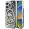 Image de Coque de protection - CG MOBILE - Hello Kitty HKHMP16LLGDIK - Noir et Or - Liquid Glitter Fever - iPhone 16 Pro
