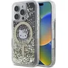 Image de Coque de protection - CG MOBILE - Hello Kitty HKHMP16XLGDIK - iPhone 16 Pro Max - Noir et Or - Liquid Glitter Fever