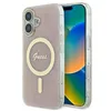 Image de Coque rigide MagSafe Guess rose pour iPhone 16 Plus