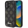 Image de Coque Guess Peony Script MagSafe pour iPhone 16 - Black