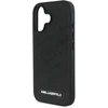 Image de Coque Matelassée Pu Pour Iphone 16 Avec Design Luxe Noir Karl Lagerfeld