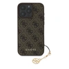 Image de Coque Arrière Pour Iphone 16 Pro Max Imprimé 4g Marron Guess
