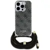Image de Coque Arrière Pour Iphone 16 Pro Avec Bandoulière Imprimée Iml 4g Marron Guess