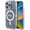 Image de Coque Guess IML 4G MagSafe pour iPhone 16 Pro Max - Blue