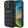 Image de Coque Mercedes Amg Cuir Écologique Noir Protection Iphone 16 Pro Max