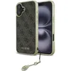 Image de Coque Guess Hardcase 4G Charms Collection pour iPhone 16 Plus - Brown