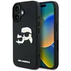 Image de Coque Karl Lagerfeld 3D Design pour iPhone 16 - Rubber Karl&Choupette