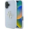 Image de Coque de protection - CG MOBILE - iPhone 16 - Éco-cuir - Rigide - Logo en métal