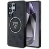 Image de Smartphone Guess - GUHMS25LHG4PRTGK - Coque MagSafe 4G Glitter Triangle tons pour Samsung Galaxy S25 Ultra Noir