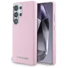 Image de Coque pour Samsung Galaxy S25 Ultra - Karl Lagerfeld - Saffiano - Rose - Compatible MagSafe - Élégante