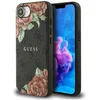 Image de Coque Guess Hardcase 4G Flower Print MagSafe pour iPhone 16e - Black