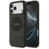 Image de Coque Guess 4G Circle Classic Logo MagSafe pour iPhone 17 Pro Max - Black