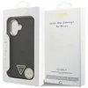 Image de Guess PU Leather 4G Triangle Logo Gold Frame Case with MagSafe for iPhone 17 6.3 Black